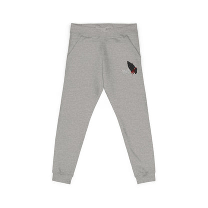 Embroidered Fleece Sweatpants – Minimal 'XO' Joggers