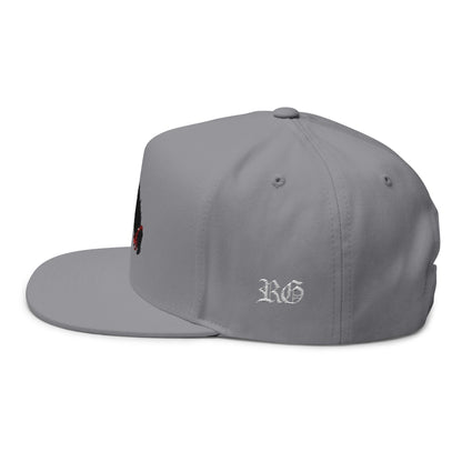 Flat Bill Cap (Embroidery)