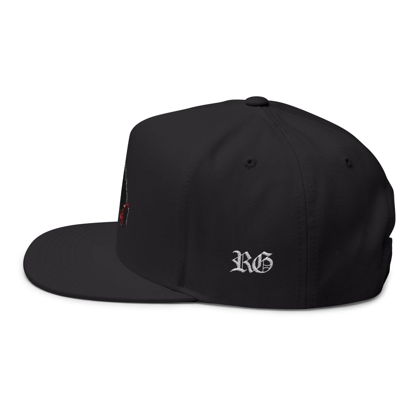Flat Bill Cap (Embroidery)